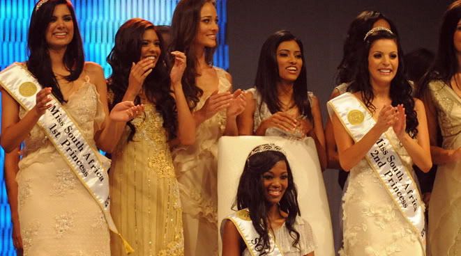 Miss Contest Bokang Montjane Crowned Miss South Africa 2010