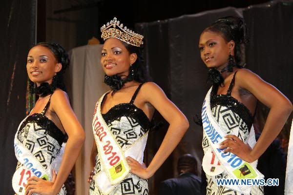 Top3 Miss Togo 2010