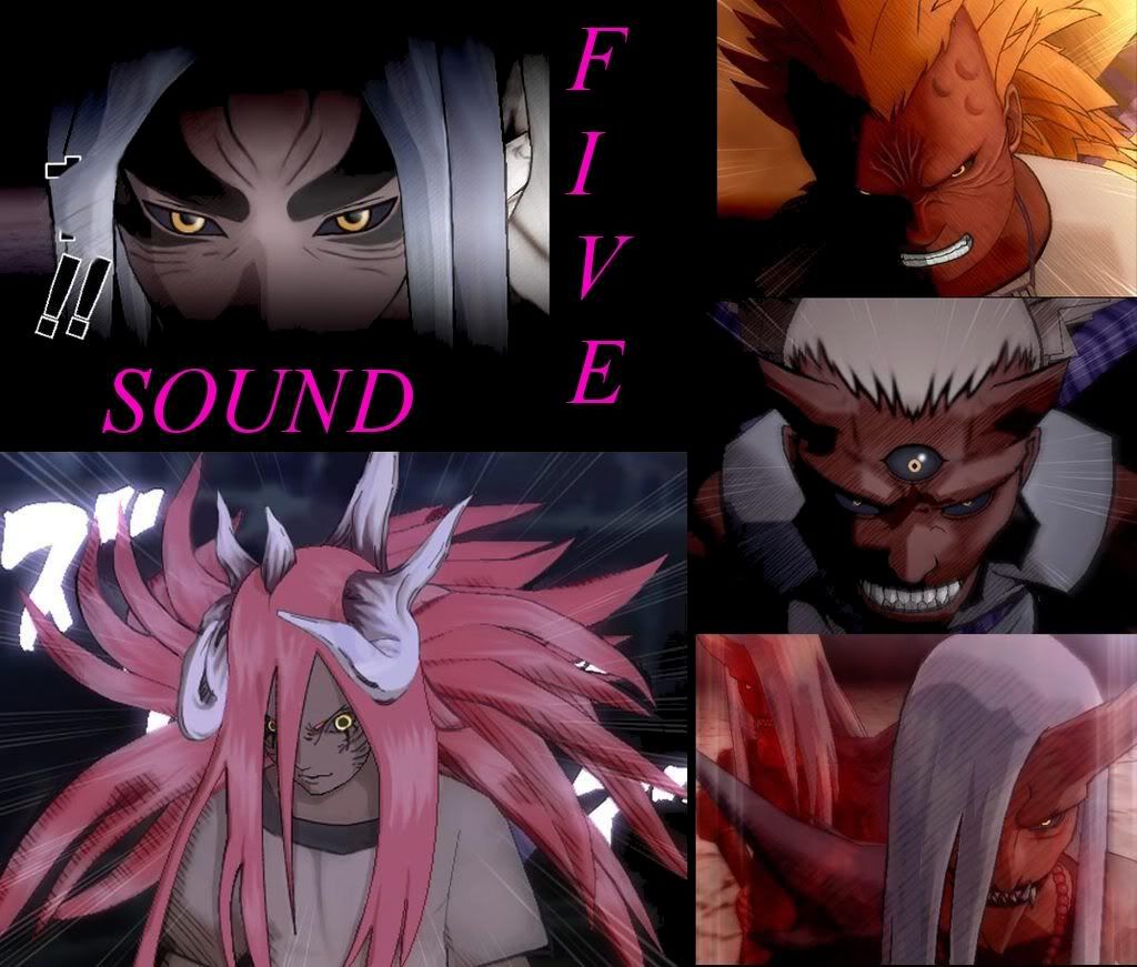 Sound Five Naruto