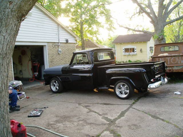 dropping mid60's chevy truck THE HAMB