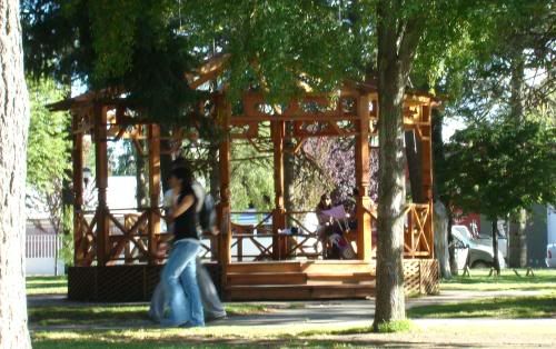 Plaza San Martín, Junín de los Andes' main square