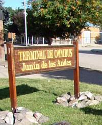 Bus terminal, Junín de los Andes