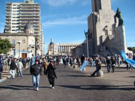 Acto del campo en Rosario por un paÃs federal, 25 de mayo de 2008