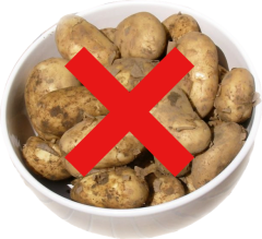 No more potatoes for you
