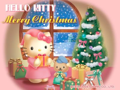 Merry Christmas from Hello Kitty Pictures, Images and Photos