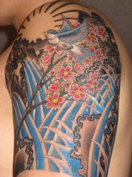 Lotus Tree - (working progress). This is my next tattoo it'll be on my 