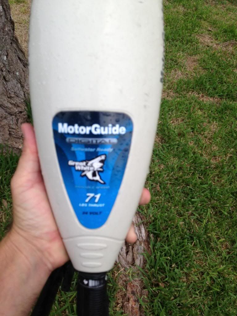 71 LB Thrust saltwater series trolling motor for sale Bass