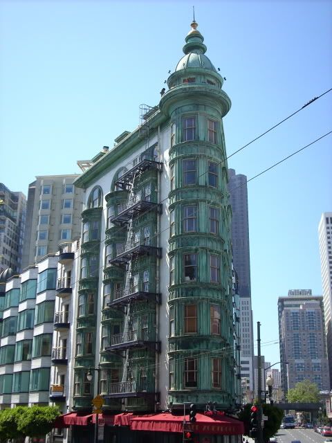 Francis Ford Coppola's Zoetrope Studio and his restaurant are housed in this remarkable building called The Sentinel Building in North Beach (Little Italy) Pictures, Images and Photos