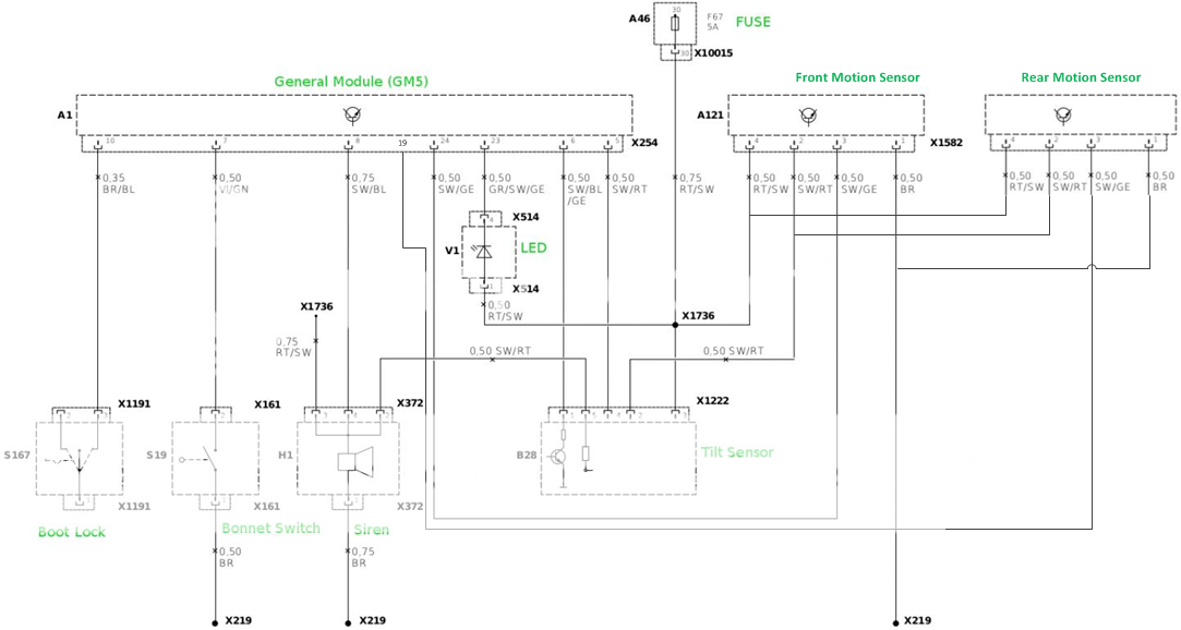 E46 Alarm Wiring Diagram
