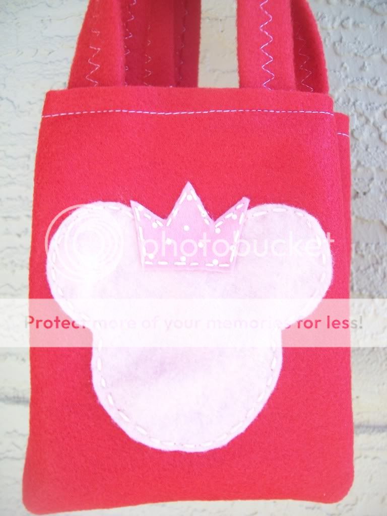 Minnie Mouse Sweet Set Felt Bags Party Supplies
