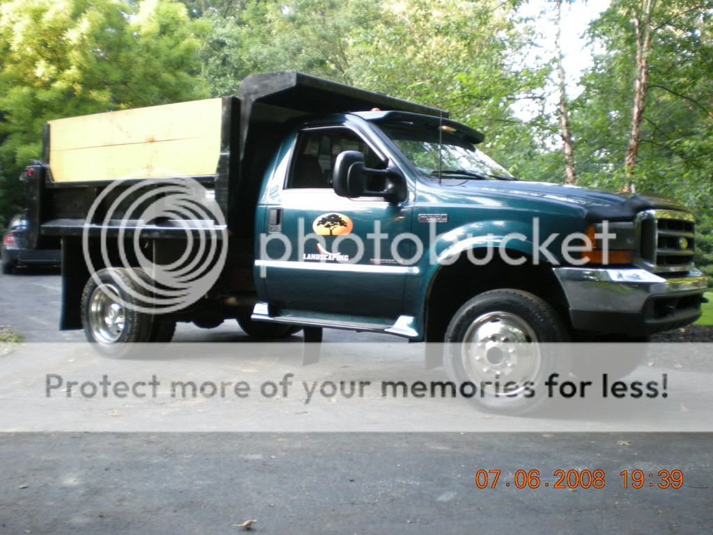 1999 4X4 dump f550 ford truck #8