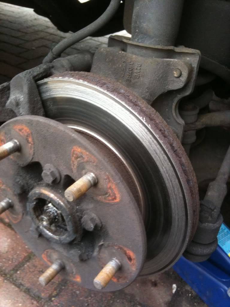 Changing brake discs ford transit #7