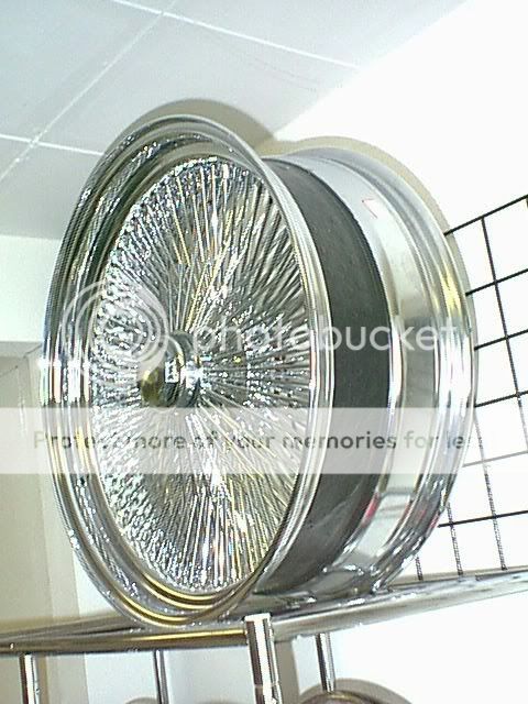 22 Spoke Chrome Wire Rims Lowrider Wheels 14 17 18 20