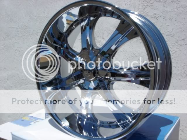 22 U2 35 Chrome Rims Wheels Yukon Escalade Sierra GMC 6x139 7 13 Offset 99 06